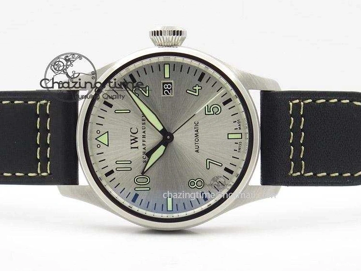 MIROTIME 0224 Pilot Mark XVI “Father & Son 2012” MK Maker SS Sliver Dial A2892 On Black Leather Strap Attractive 7373